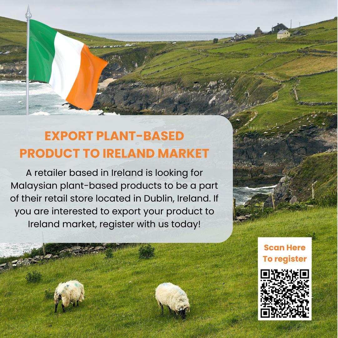 Export Plant-Based Product To Ireland Market