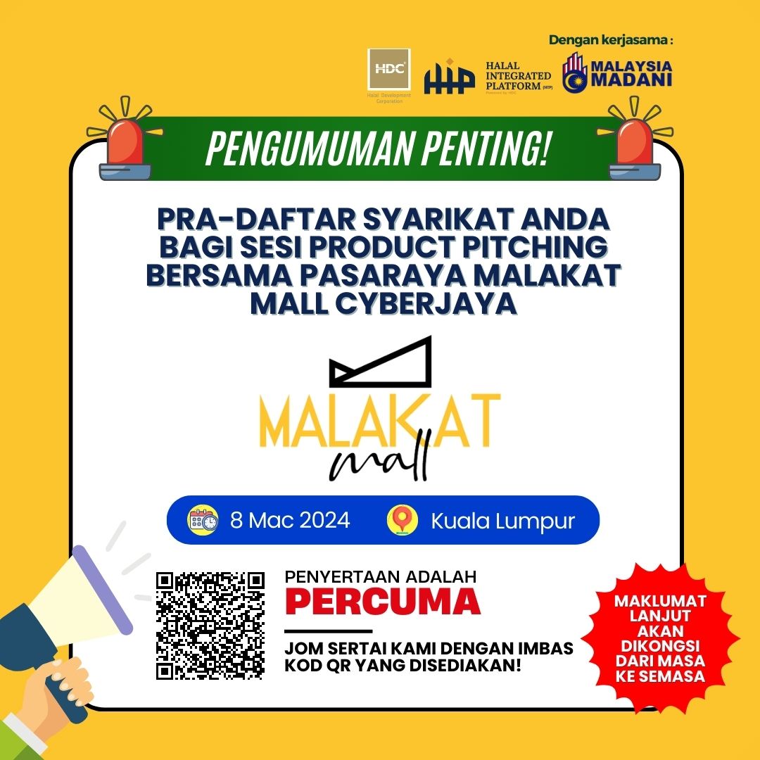 Sesi Product Pitching Bersama Pasaraya Malakat Mall Cyberjaya