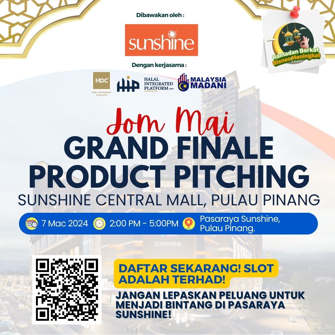 Grand Finale Produk Pitching Pasaraya Sunshine, Pulau Pinang