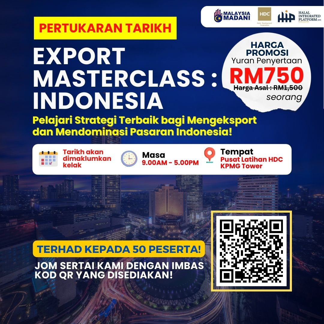 Penangguhan Export Masterclass : Indonesia