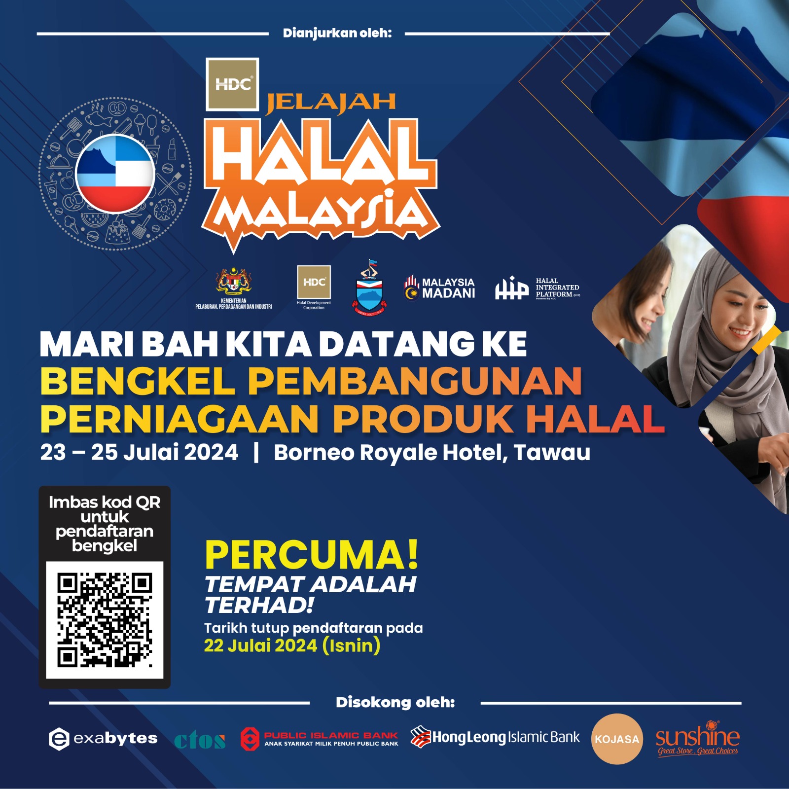 Jelajah Halal Malaysia Tawau 2024